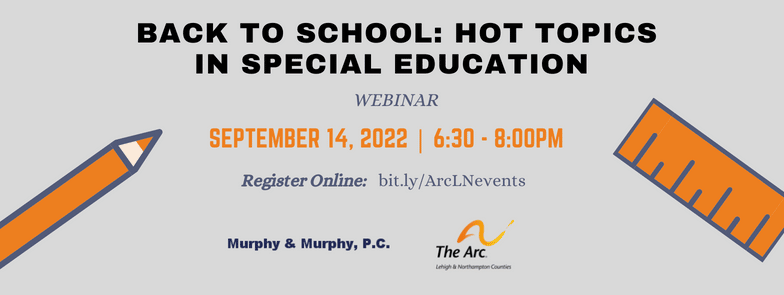 Back to School: Hot Topics in Special Education